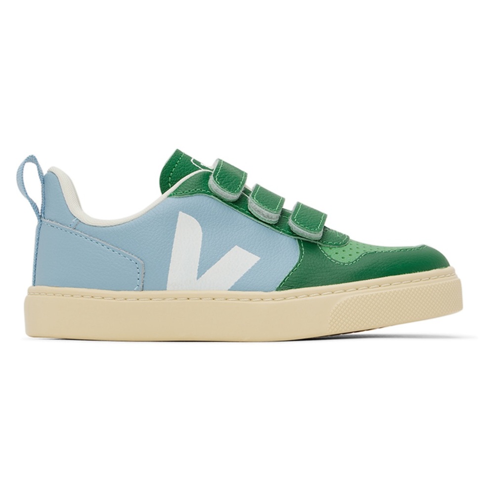 VEJA
Kids Green & Blue V-10 Sneakers size 13.5usa